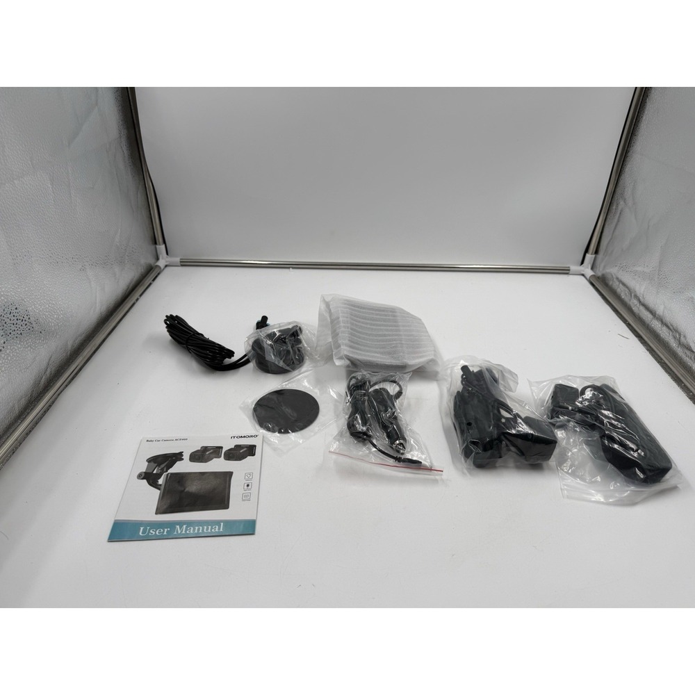 Itomoro Dual Baby Car Monitor‎ For 2 Baby 1080p hD & IR Night Vision